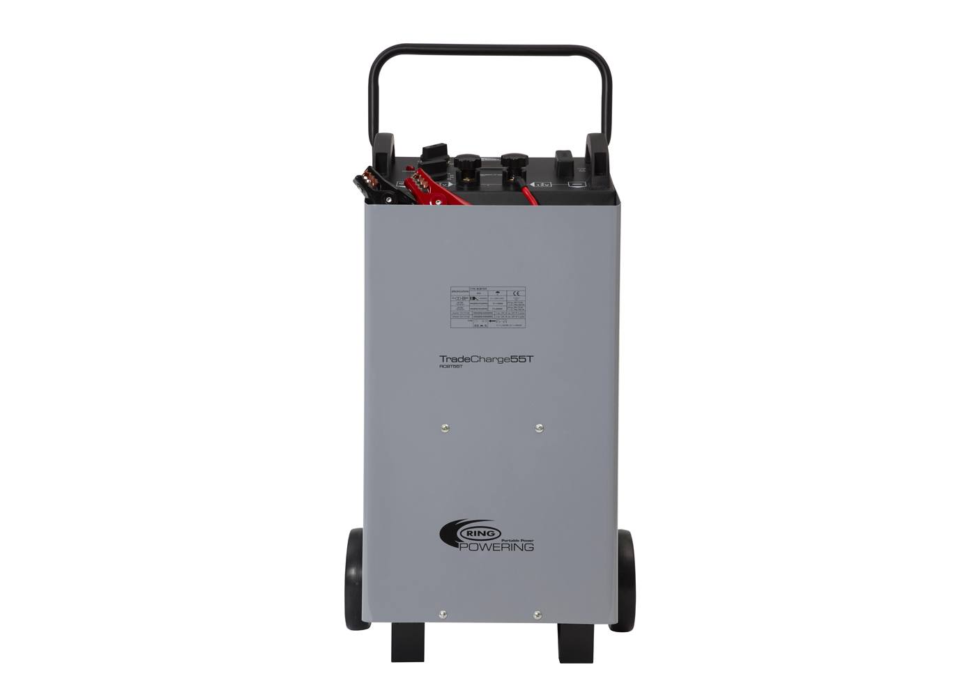 RCBT55T workshop trolley battery charger and jump starter